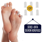 6 ADET Serçe Parmak İçin Silikon Koruyucu 711550